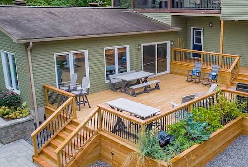 Enhancing Outdoor Living: Beautiful Deck Designs in North Chili, NY